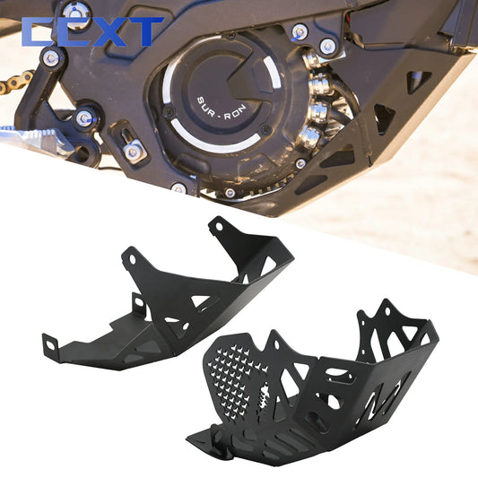 Electric Motorcycle Motor Protection Cover Shield For Sur-Ron Sur Ron Surron Light Bee S & Ron Light Bee X Dirt Bike Universal RISE DEFENSE SYSTEMS.AI PRODUCTS