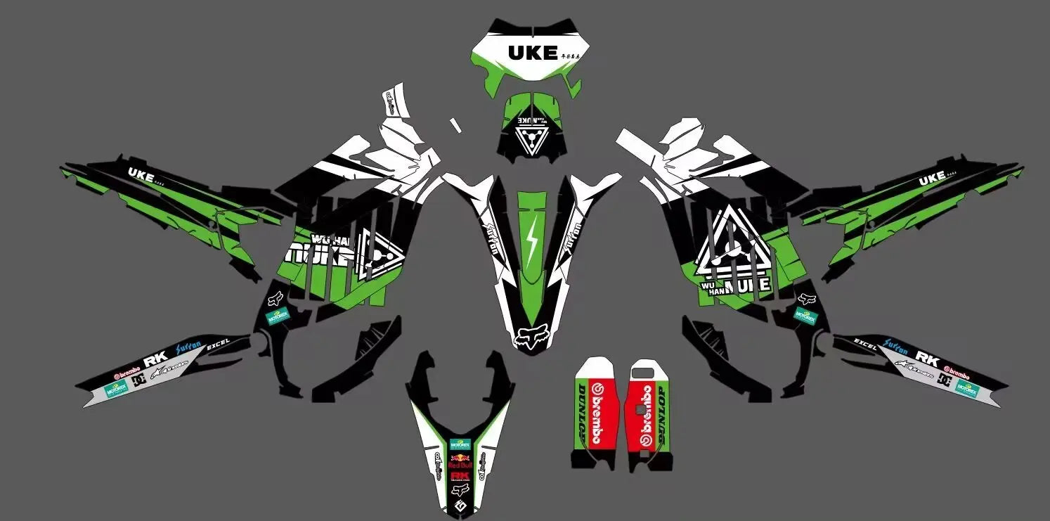 forSUR-RON Ultra Bee Holographic Graphics Special thickened laser colours decal body cover imitation scratch protection stickers RISE DEFENSE SYSTEMS.AI PRODUCTS