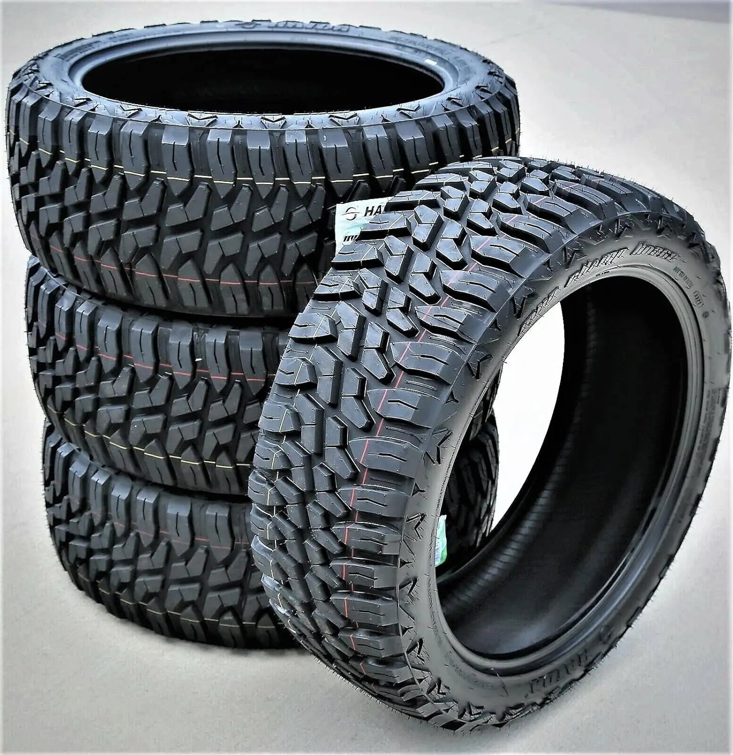 Haida Mud Champ HD868 M/T Mud Off-Road Light Truck Radial Tire-35X12.50R22LT 35X12.50X22 35X12.50-22 117Q Load Range E LRE 10-Pl RISE DEFENSE SYSTEMS.AI PRODUCTS