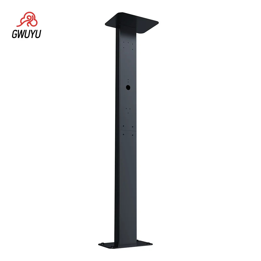 GWUYU EV Charging Station Pile Post Universal Upright Post Outdoor Weather-Proof Pedestal Holder Stand Type 1 Type 2 Charger RISE DEFENSE SYSTEMS.AI PRODUCTS