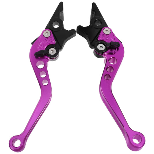 Motorcycle Lever Brake Handle Handlebar Clutch Purple Aluminum Alloy Replacements RISE DEFENSE SYSTEMS.AI PRODUCTS