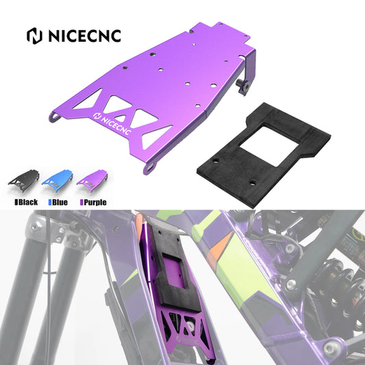 NiceCNC For Sur-Ron Surron Light Bee X S L1E Segway X160 X260 Motocross Battery Front Plate Fender Guard Electric Dirt Bike RISE DEFENSE SYSTEMS.AI PRODUCTS