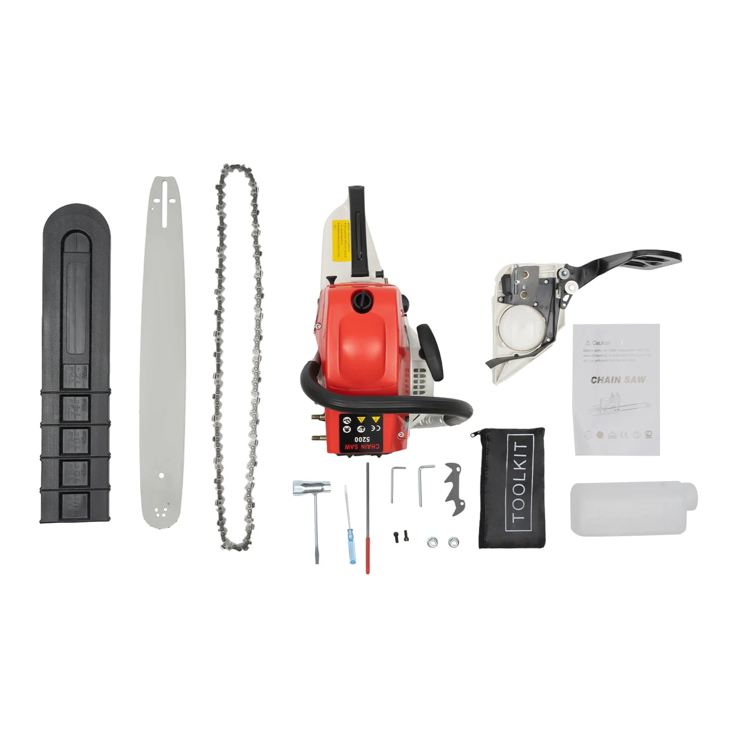 20 Inches 52cc Gasoline Chain Saw Gas-Powered Cordless Chainsaw for Cutting Wood Garden Tools RISE DEFENSE SYSTEMS.AI PRODUCTS