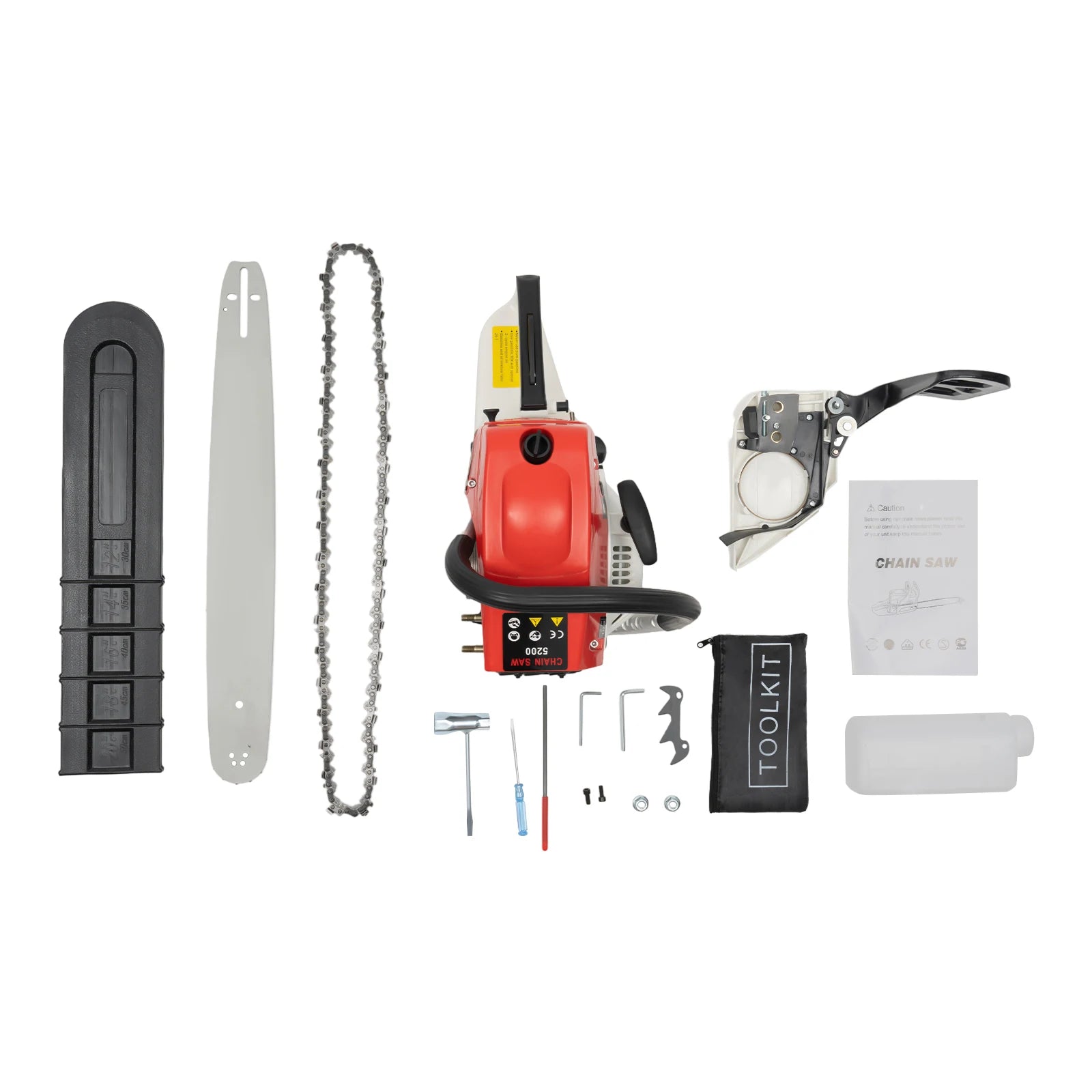 20 Inches 52cc Gasoline Chain Saw Gas-Powered Cordless Chainsaw for Cutting Wood Garden Tools RISE DEFENSE SYSTEMS.AI PRODUCTS