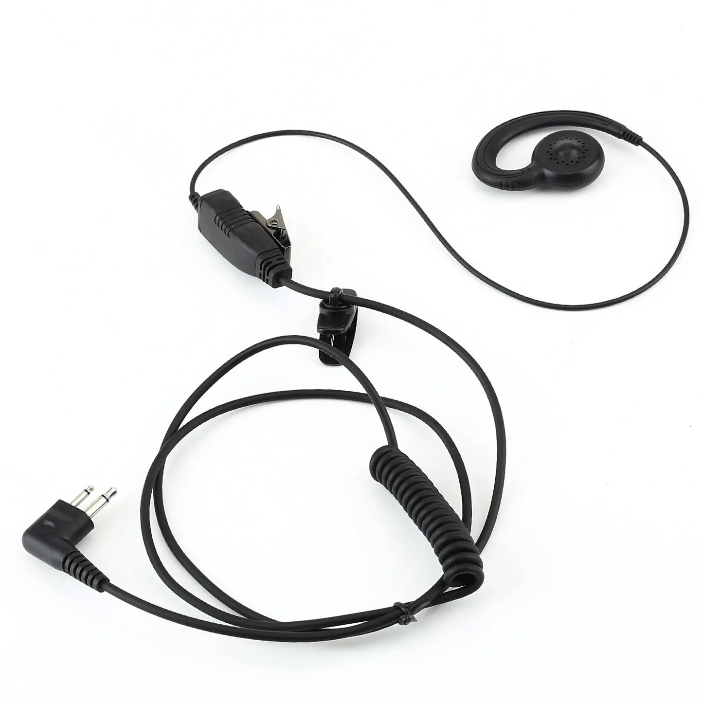 earpiece headset with PTT for Motorola R2 DP1400 EP450 DEP450 CP040 CP140 CP180 XTN446 BPR40 CLS446 CLS1110 CLS1410  radios RISE DEFENSE SYSTEMS.AI PRODUCTS