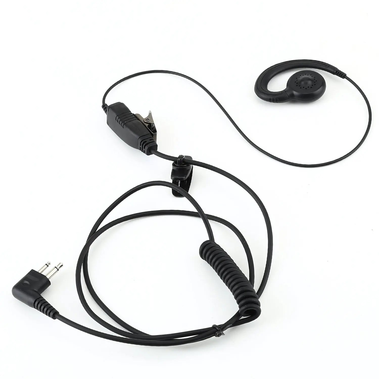 earpiece headset with PTT for Motorola R2 DP1400 EP450 DEP450 CP040 CP140 CP180 XTN446 BPR40 CLS446 CLS1110 CLS1410  radios RISE DEFENSE SYSTEMS.AI PRODUCTS
