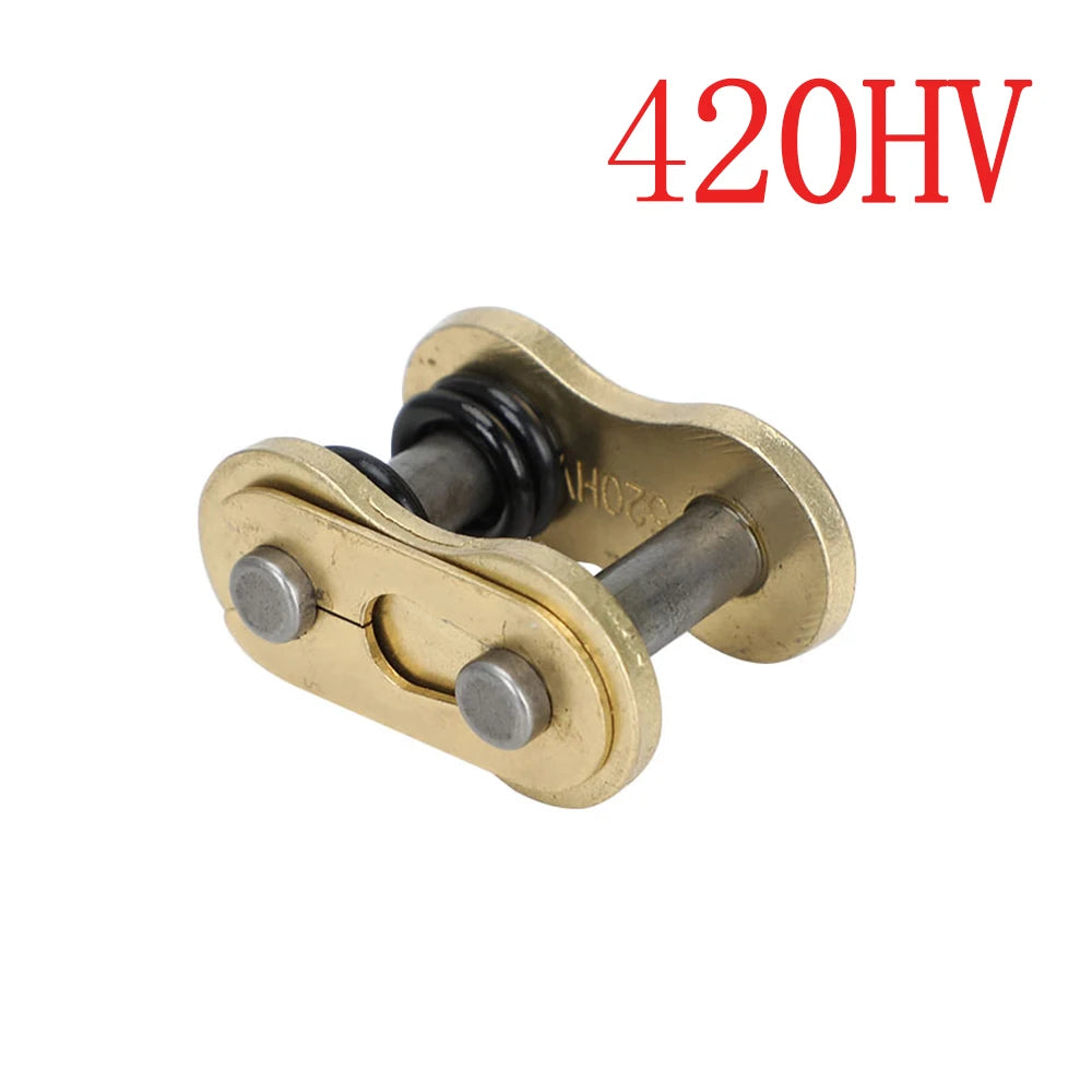Motorcycle Chain Buckle Ring Link 420 428 520 525 530 Heavy Chain Connecting Connector Master Joint Link With O-Ring Chain Lock RISE DEFENSE SYSTEMS.AI PRODUCTS