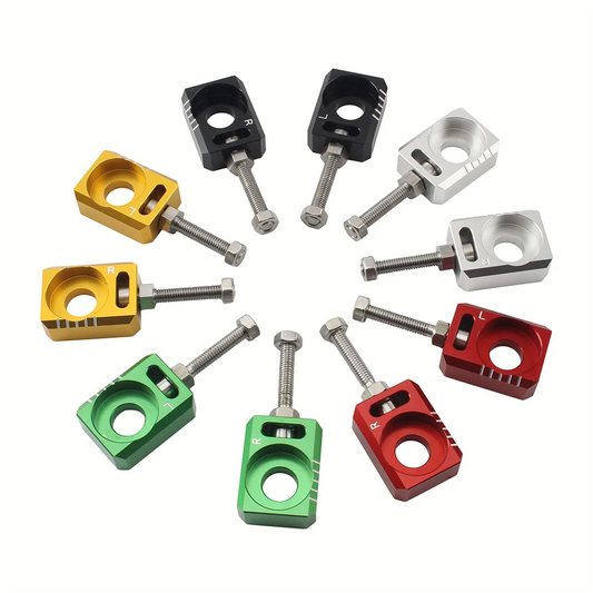 for Sur-ron Light Bee Aluminum Alloy Chain Adjuster Universal Sting Axle Block Dirt Bike Motorcycle Repair Accessories RISE DEFENSE SYSTEMS.AI PRODUCTS