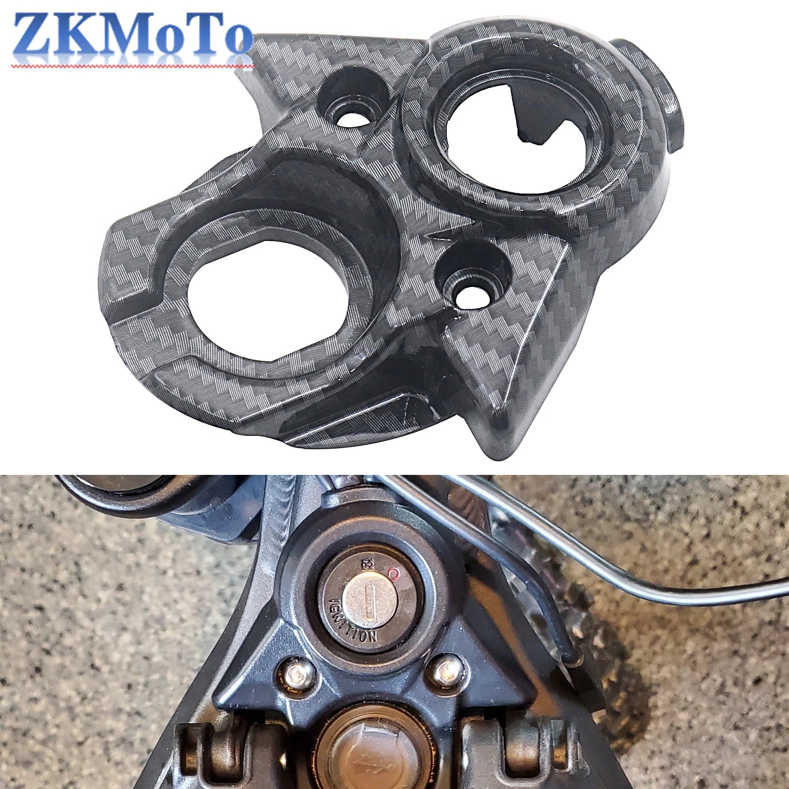 For SurRon Light Bee X Segway X260 Surron Carbon Fiber Central Control Decorative Cover Off-Road Surron Key Plate RISE DEFENSE SYSTEMS.AI PRODUCTS