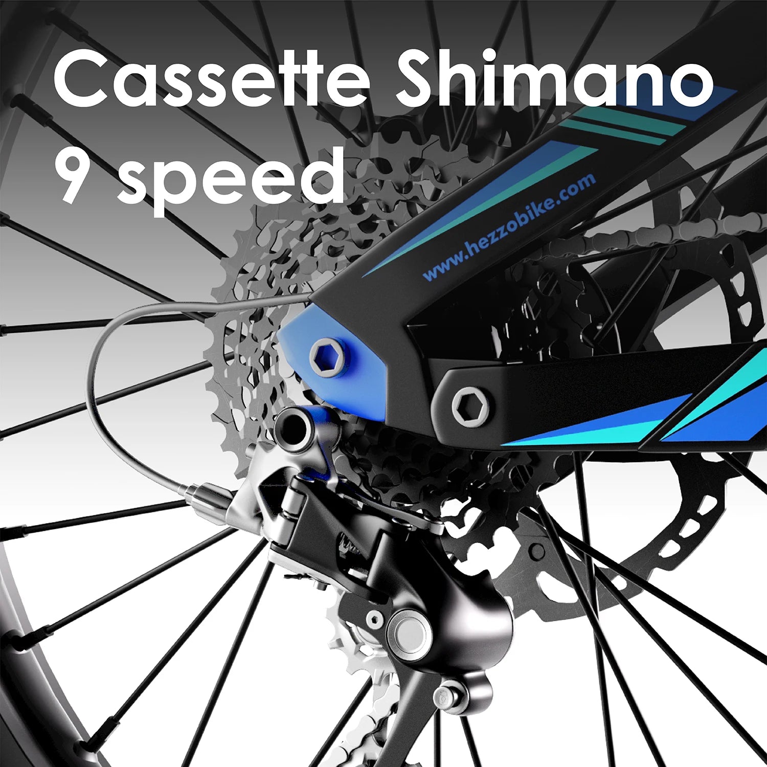HEZZO Carbon Fiber Ebike 52V 1000W Bafang M620 Middrive Electric Bicycle 21Ah LG 50Kmp 26X4.8