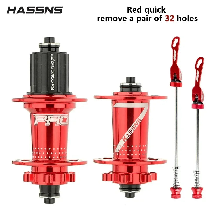 HASSNS Cube Pro 7 Cube Arc 32 36 Hole MTB Bearing Bike Rear Hub Quick Release 32H 36H Four Palin 7 8 9 10 11 12 Speed 6 Pawl Hub RISE DEFENSE SYSTEMS.AI PRODUCTS