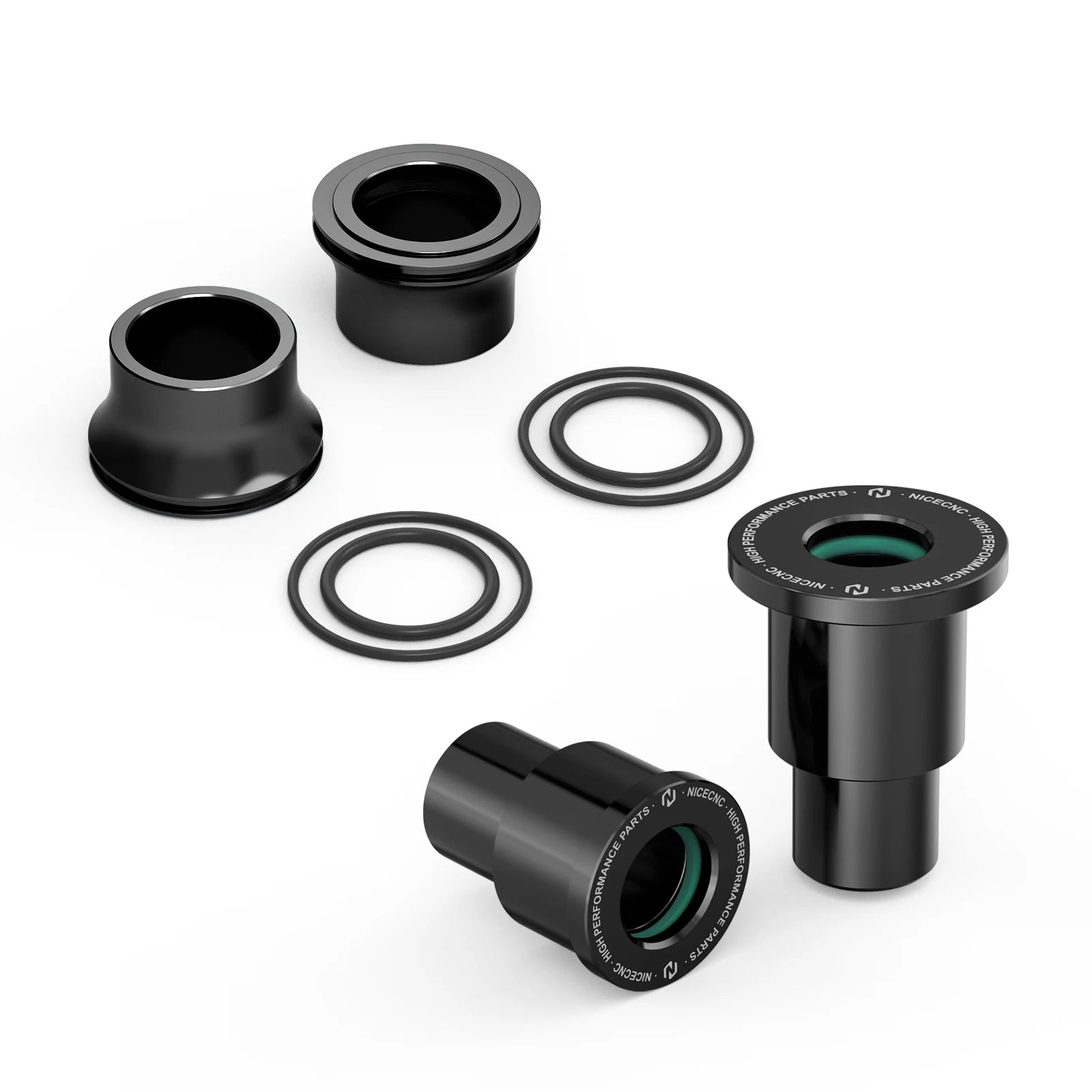 NICECNC For Surron Light Bee X S L1E Segway X160 X260 Surron Electric Dirt Bike Front Rear Wheel Spacers Hub Collar Kit Aluminum RISE DEFENSE SYSTEMS.AI PRODUCTS