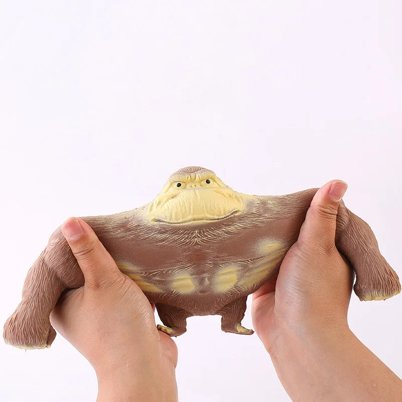 Giant Anti Stress Gorilla Toy Squeezing Elastic Monkey Fun Gorilla Stress Relief Game Mini Children's Gift Birthday Gift RISE DEFENSE SYSTEMS.AI PRODUCTS