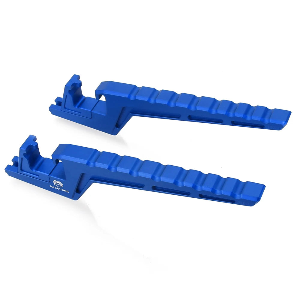 Motorcycle Accessories For Sur-Ron Sur Ron Surron Passenger Foot Pegs Extension Extended Footpegs Motocross Bike Electric Bike RISE DEFENSE SYSTEMS.AI PRODUCTS