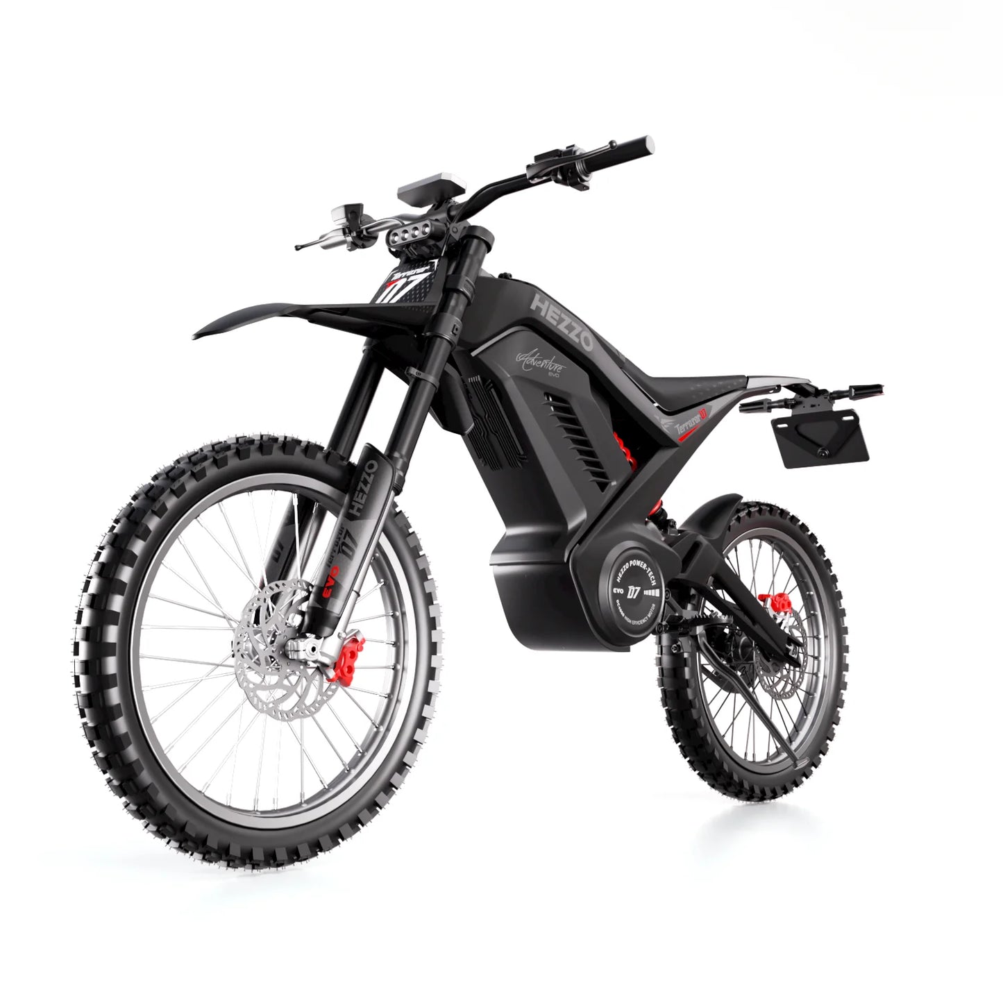 HEZZO-Electric Dirt Bike, Off-Road Ebike, Top Speed 100 km/h, 389NM, 120km Long Range, 72V, 35Ah, 8000W RISE DEFENSE SYSTEMS.AI PRODUCTS
