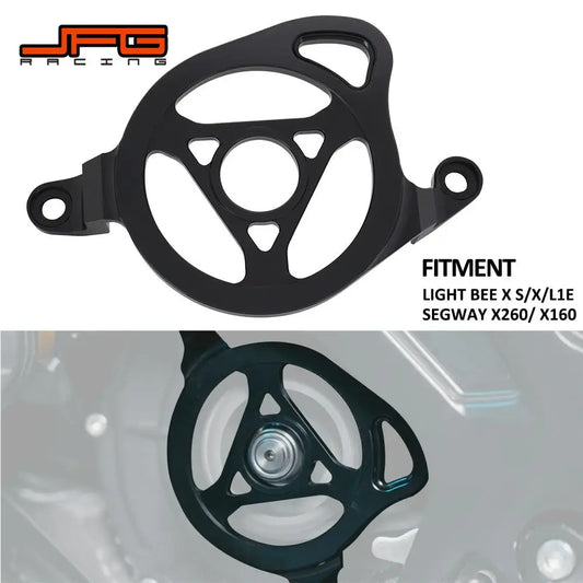 Motorcycle Engine Case Saver Cover Guard For Surron Sur-Ron Sur Ron Lightbee Light Bee X S Segway X160 X260 Electric Dirt Bike RISE DEFENSE SYSTEMS.AI PRODUCTS