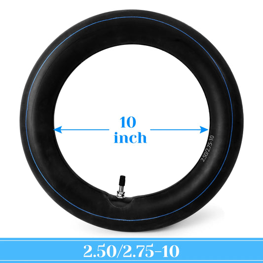 2PCS Butyl Rubber Motorcycle Inner Tube 2.50/2.75-10 TR4 RISE DEFENSE SYSTEMS.AI PRODUCTS