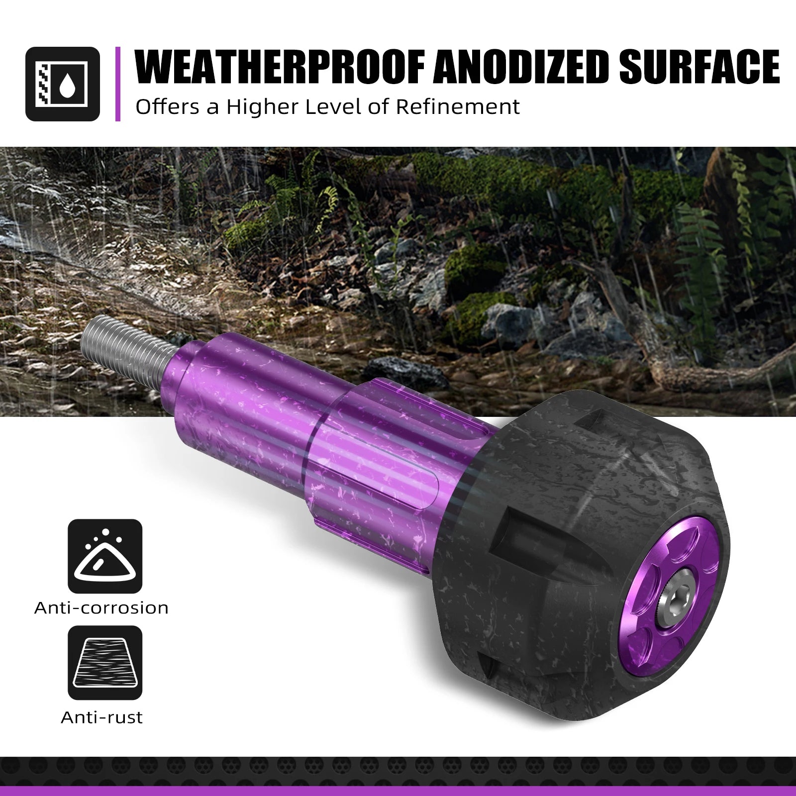 For Surron Light Bee X S L1E NICECNC Electric Dirt Bike Engine Chassis Guard Cover Frame Slider Crash Falling Protection Pad Kit RISE DEFENSE SYSTEMS.AI PRODUCTS