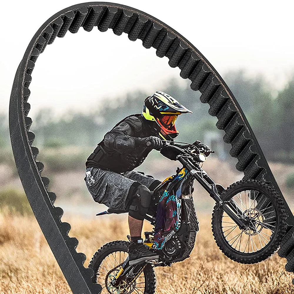 Electric Dirt Bike Drive Belt For Surron Light Bee X For Surron X160 X260 Primary Belt 560-8M Rubber Motorcycle Accessories High RISE DEFENSE SYSTEMS.AI PRODUCTS