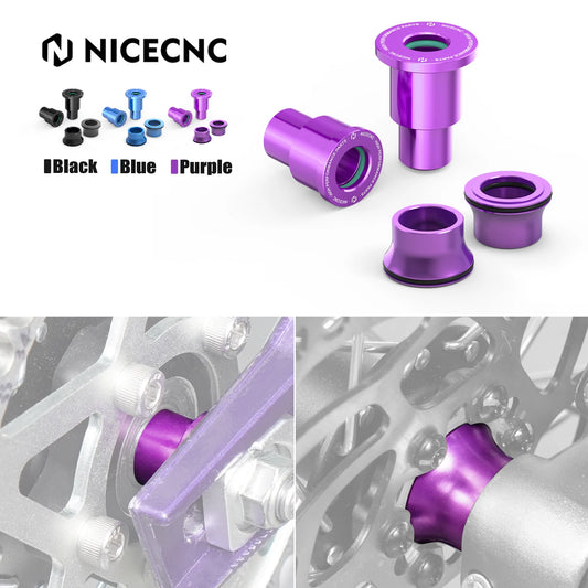 NICECNC For Surron Light Bee X S L1E Segway X160 X260 Surron Electric Dirt Bike Front Rear Wheel Spacers Hub Collar Kit Aluminum RISE DEFENSE SYSTEMS.AI PRODUCTS