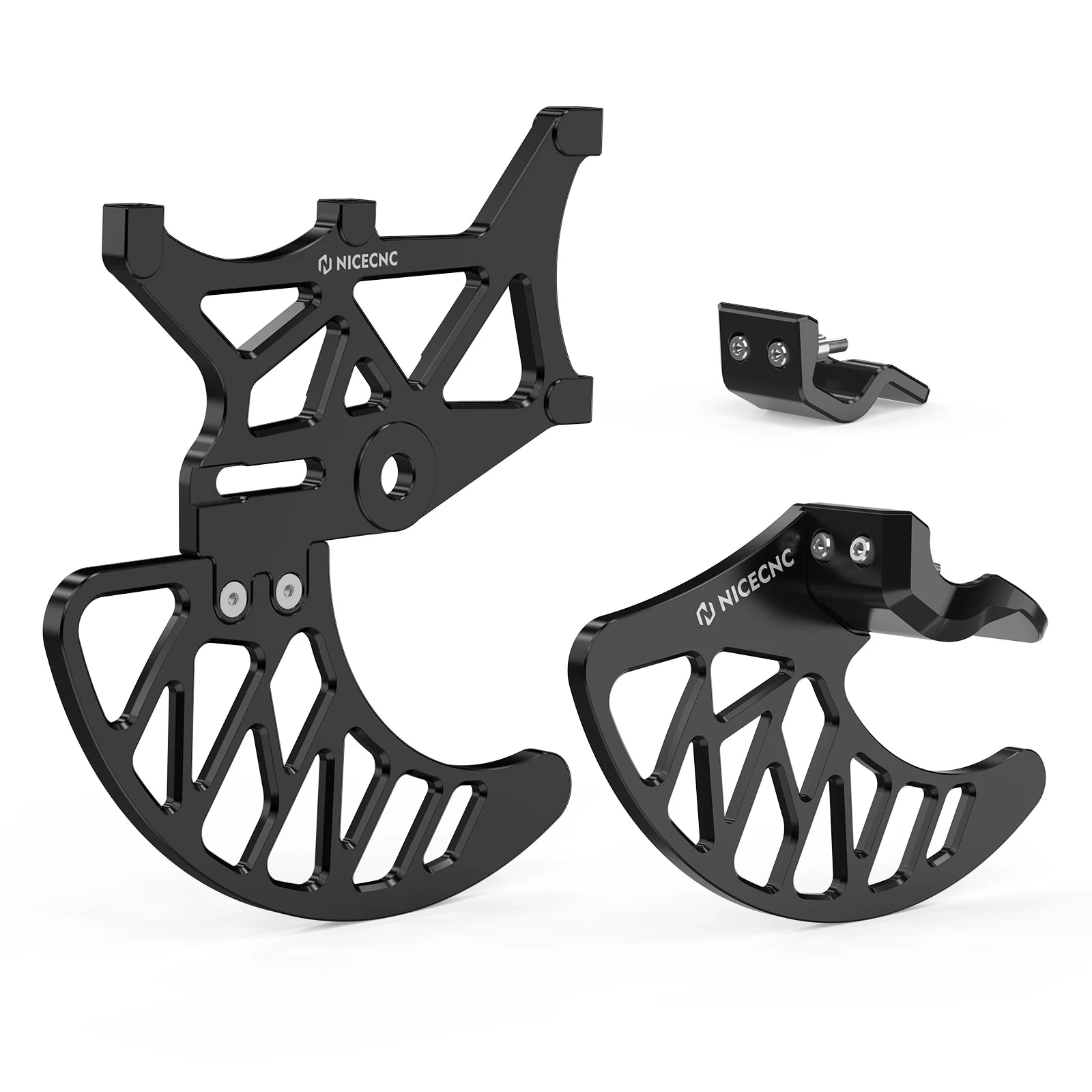 Front Rear Brake Disc Guard & Front Fork Leg Guards For Surron Light Bee X S L1E Sur-ron Segway X160 X260 Electric Dirt Bike RISE DEFENSE SYSTEMS.AI PRODUCTS
