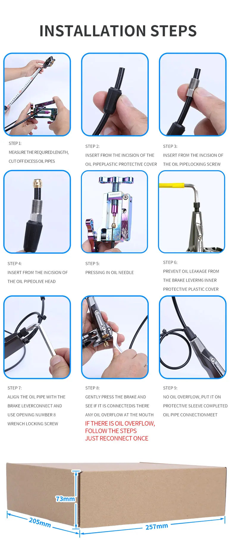 TANKE E-Bike MTB 4 Piston Hydraulic Disc Brake Set 160mm Rotors Oil Pressure Brakes Front Rear Mountain Bicycle Clamp Ultralight RISE DEFENSE SYSTEMS.AI PRODUCTS
