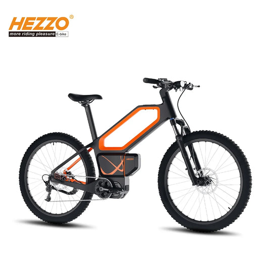 2024 HEZZO Carbon Fiber HM500 Electric bicycle Eu Us Warehouse 48V 500W 20AH 160km 11Speed Emtb Ebike US Warehouse RISE DEFENSE SYSTEMS.AI PRODUCTS