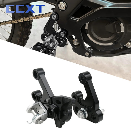 For Surron Light Bee X & S For Segway X160 X260 Electric Motorcycle Foot Pegs Fixing Bracket Rests Pedal Mount Support Bracket RISE DEFENSE SYSTEMS.AI PRODUCTS