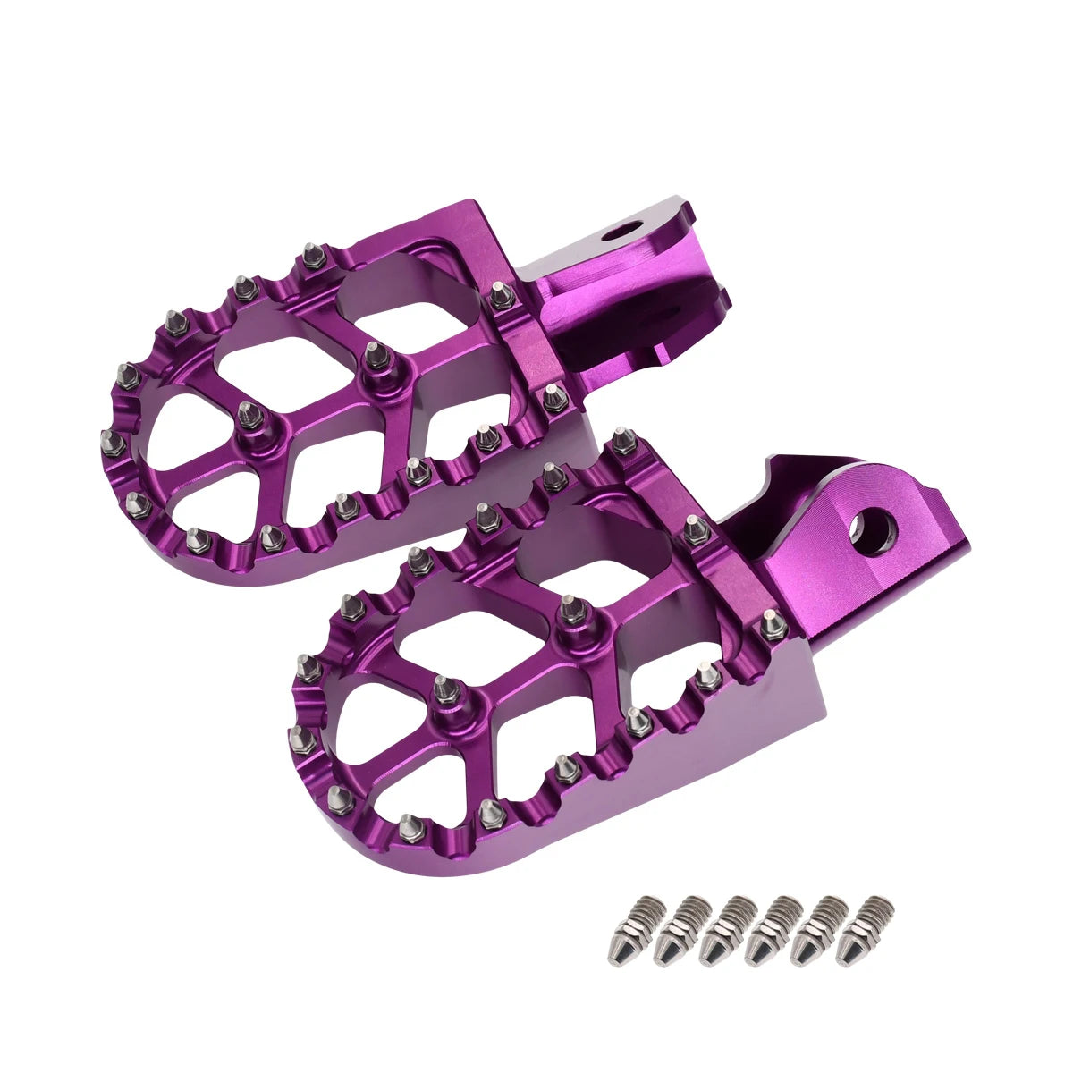 For Surron Ultra Bee Sur-ron UB Wide Footpegs Foot Pegs Rests Electric Dirt Bike Pedals Aluminium Alloy MX Surron Ultrabee Parts RISE DEFENSE SYSTEMS.AI PRODUCTS
