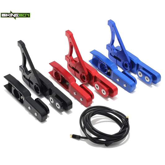 BIKINGBOY For Sur-Ron Light Bee X Surron LBX For Segway X160 X260 X 160 260 2.4" Rear Swing Arm Extension + Brake Line Electric RISE DEFENSE SYSTEMS.AI PRODUCTS