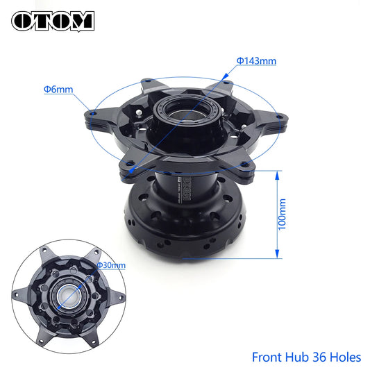 OTOM For KTM Wheel Hub Front Rear Rims CNC Machined 36 Holes 77709010144 25010010144 Fit HUSQVARNA GASGAS Motorcycle Accessories RISE DEFENSE SYSTEMS.AI PRODUCTS