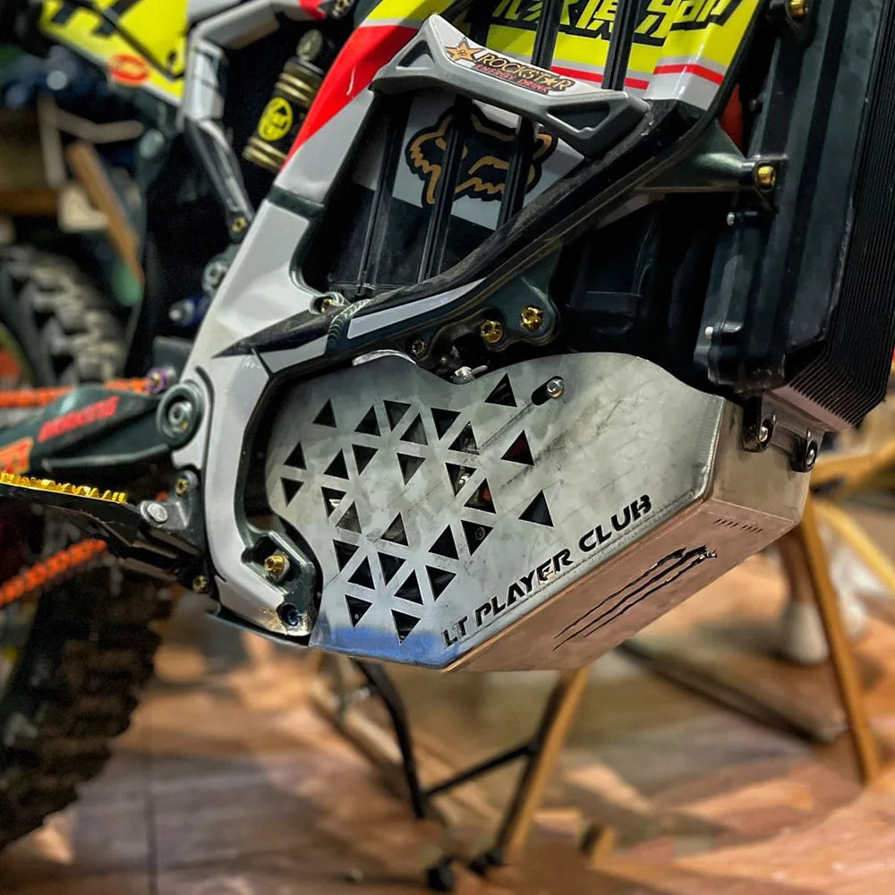 FOR  Sur-Ron Ultra Bee ULTRA BEE Electric Motocross Motorcycle Bottom Motor Stainless Steel Full Envelope Protection Chassis RISE DEFENSE SYSTEMS.AI PRODUCTS