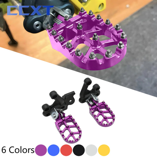 Electric Bike CNC Foot Pegs Rest Footpegs Foot Pegs Bracket For Sur-Ron Sur Ron Surron Light Bee X & S Electric Motocross Parts RISE DEFENSE SYSTEMS.AI PRODUCTS