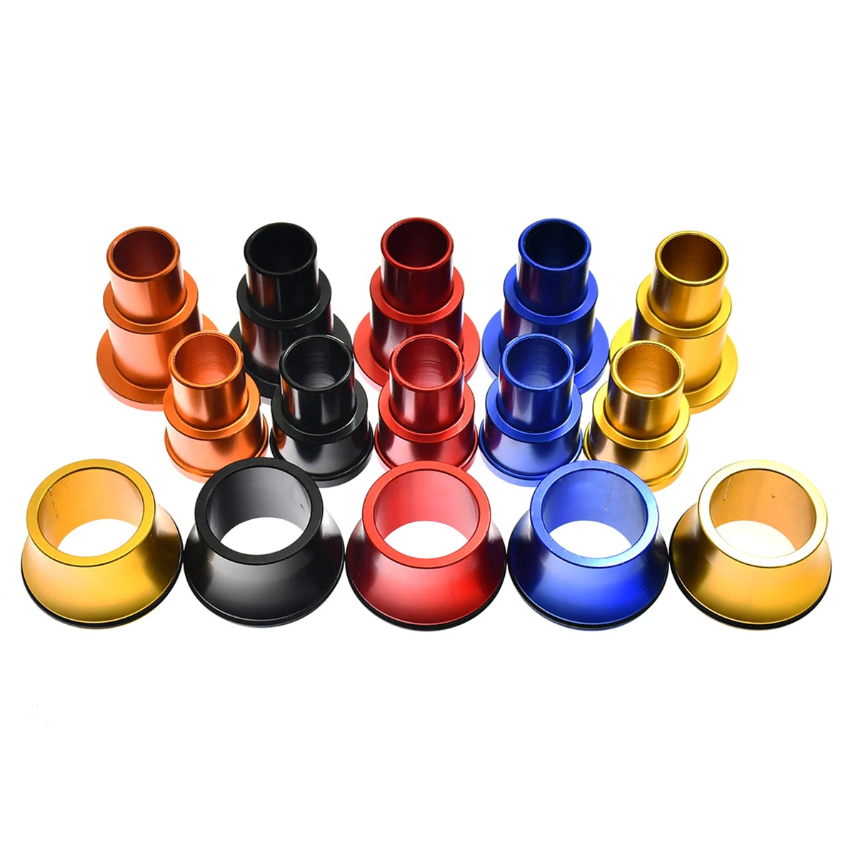 For Surron Light Bee S X Front Rear Wheel Axle Hub Spacers Electric Bike Motorcycle Modified Lightweight Parts CNC Aluminum RISE DEFENSE SYSTEMS.AI PRODUCTS