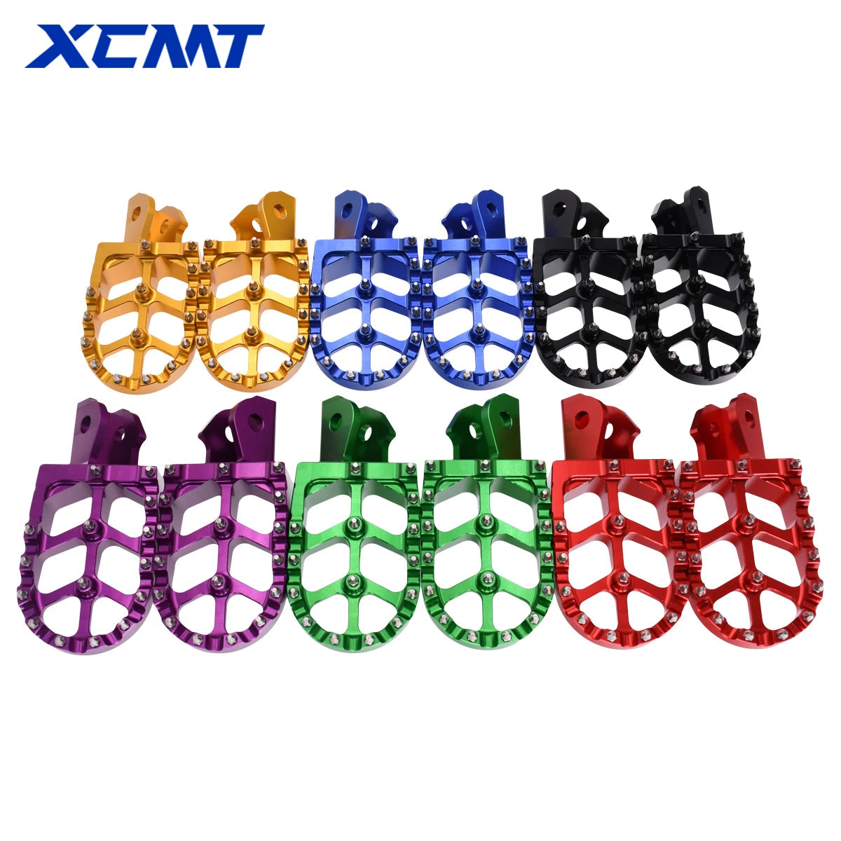 Accessories CNC Footrest Footpegs Foot Pegs Rests Pedal For HONDA CRF150F CRF230F CRF150 CRF230 F CRF 150F 230F 230 F 2003-2023 RISE DEFENSE SYSTEMS.AI PRODUCTS