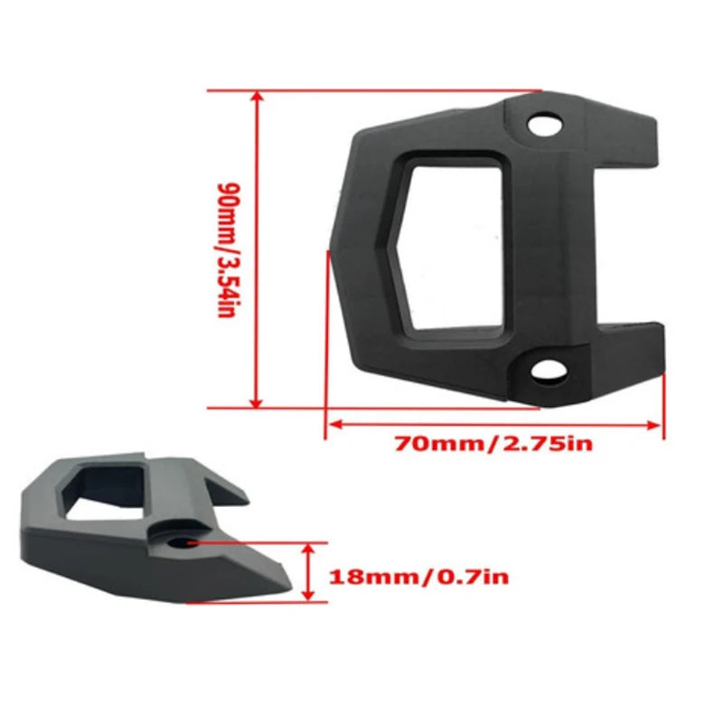 For Ski-Doo Maverick Sport MAX Can Am Defender Maverick Trail Fastener Snowmobile Seat Armrest Frame Cargo Luggage Rack Base RISE DEFENSE SYSTEMS.AI PRODUCTS