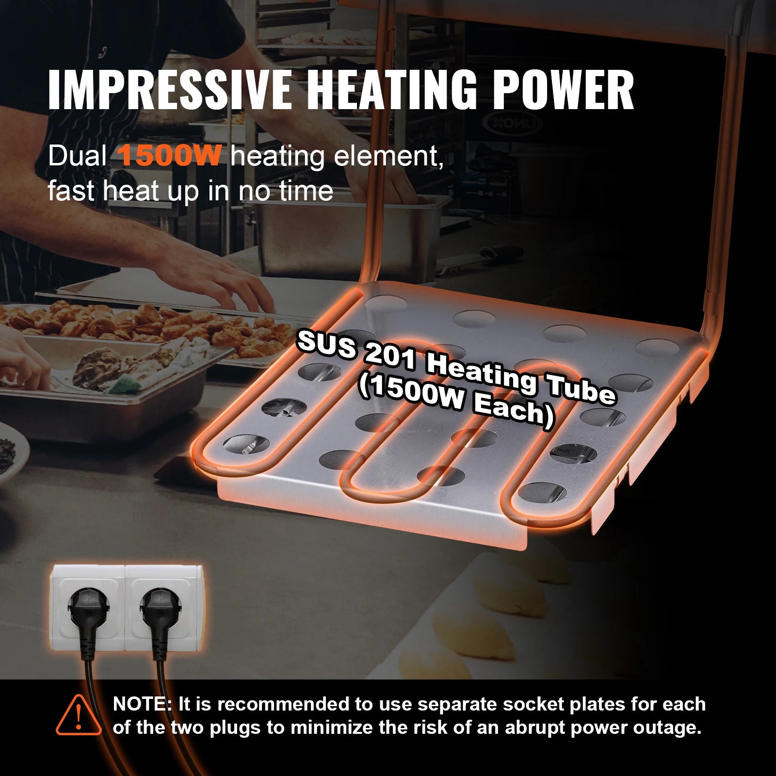 VEVOR Commercial Electric Deep Fryer, 24L 3000W Electric Countertop Fryer with Dual Removable Basket, for Kitchen, Restauran RISE DEFENSE SYSTEMS.AI PRODUCTS