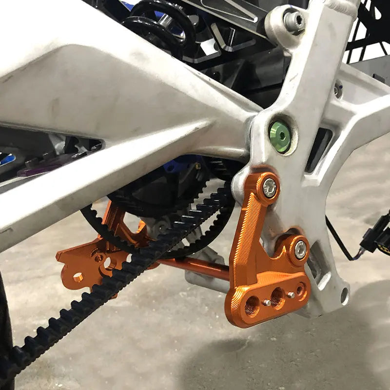 For SURRON Light Bee X/S Mod Foot Peg Mounting Brackets Accessories Light Bee Mod Foot Peg Mounting Brackets LB MOD Parts RISE DEFENSE SYSTEMS.AI PRODUCTS