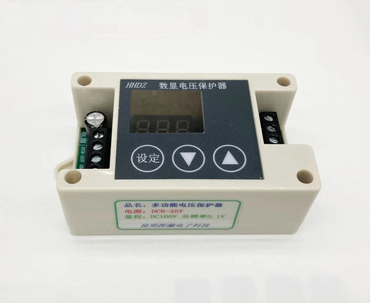 Digital Display Voltage Comparator/0-100V Voltage Measurement/overvoltage and Undervoltage Over-limit Protection RISE DEFENSE SYSTEMS.AI PRODUCTS