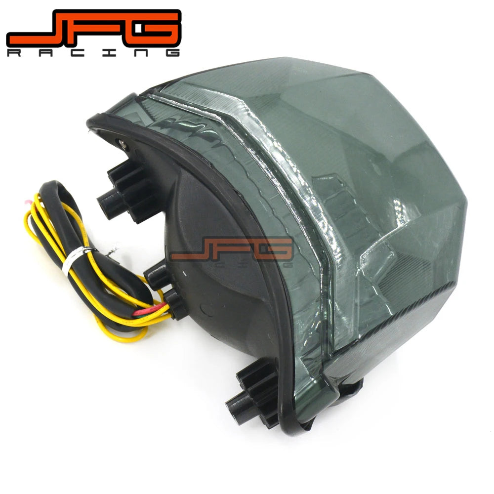 Motorcycle LED Taillights Brake Assembly With Steering Rear Tail Light For YAMAHA FZ6 FAZER 600 2004 2005 2006 2007 2008 2009 RISE DEFENSE SYSTEMS.AI PRODUCTS