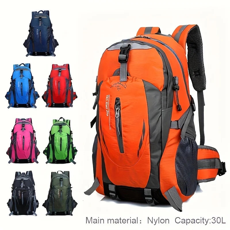 Outdoor Backpack Men's Large Capacity Travel Lightweight Casual Hiking Backpack Sports Waterproof Travel Mountaineering Bag RISE DEFENSE SYSTEMS.AI PRODUCTS