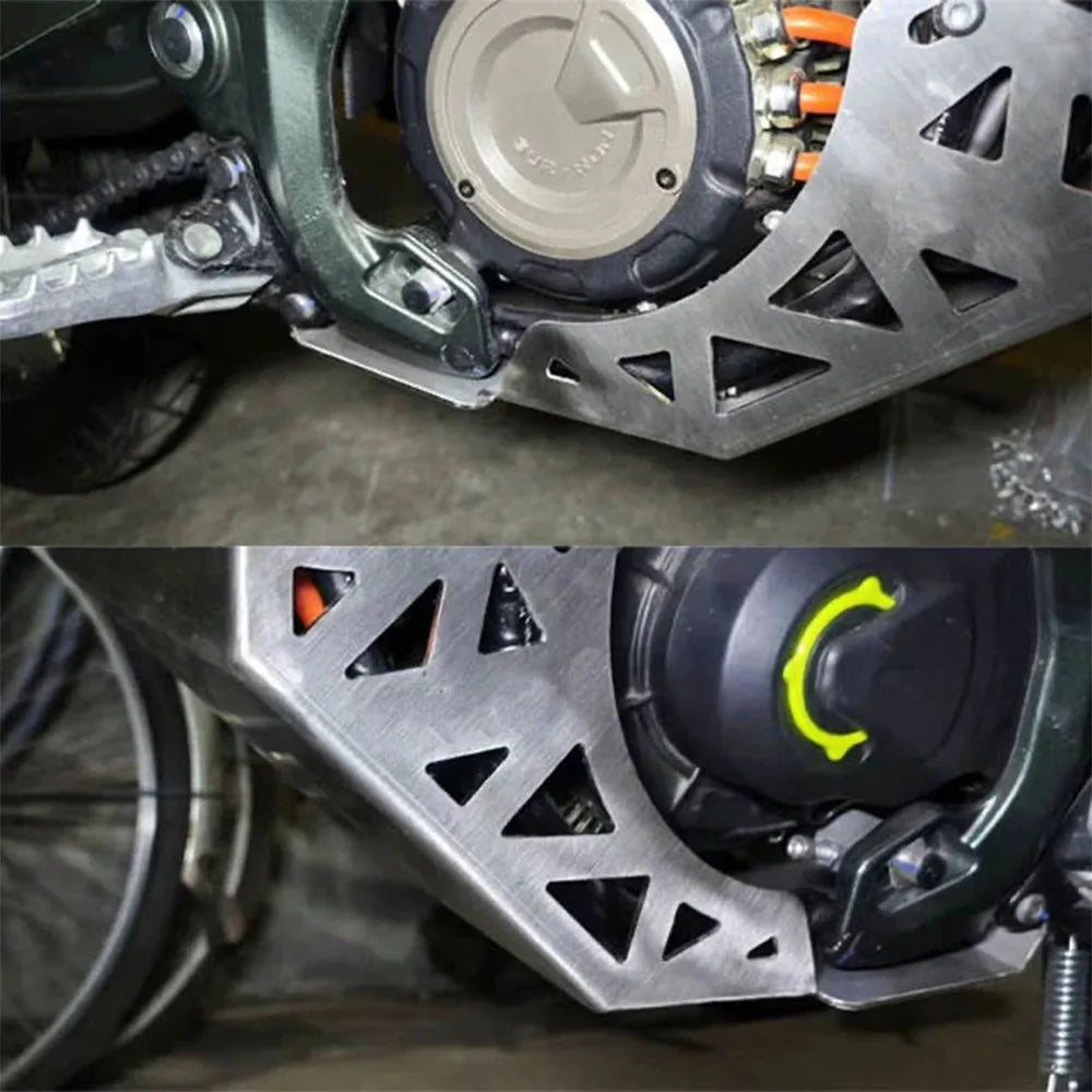 FOR  Sur-Ron Ultra Bee ULTRA BEE Electric Motocross Motorcycle Bottom Motor Stainless Steel Full Envelope Protection Chassis RISE DEFENSE SYSTEMS.AI PRODUCTS