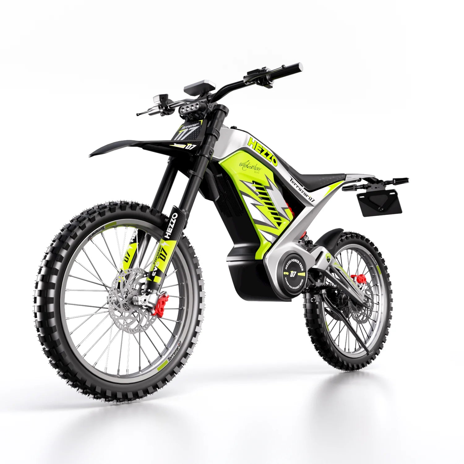 HEZZO-Electric Dirt Bike, Off-Road Ebike, Top Speed 100 km/h, 389NM, 120km Long Range, 72V, 35Ah, 8000W RISE DEFENSE SYSTEMS.AI PRODUCTS