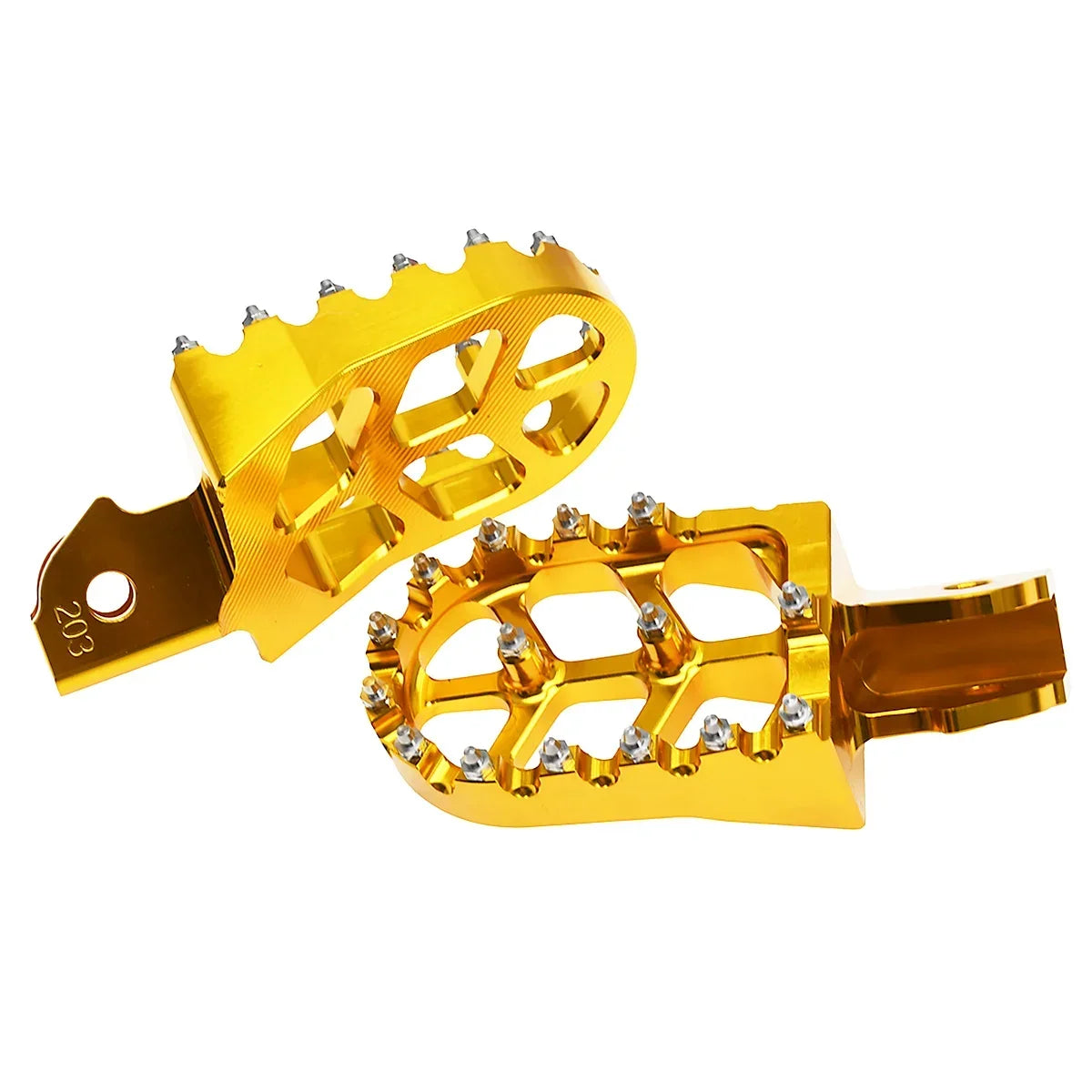 Motorcycle CNC Footpegs Foot Pegs Rests Pedals For Sur-Ron Surron Sur ron Light Bee S  Light Bee X Off-Road Electric Foot Pedals RISE DEFENSE SYSTEMS.AI PRODUCTS