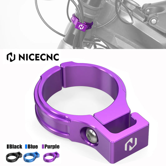 For Surron light bee X S L1E 2024 Electric Bike Parts Segway X160 X260 Sur-ron Accessories Front Fork Hose Brake Line Holder RISE DEFENSE SYSTEMS.AI PRODUCTS