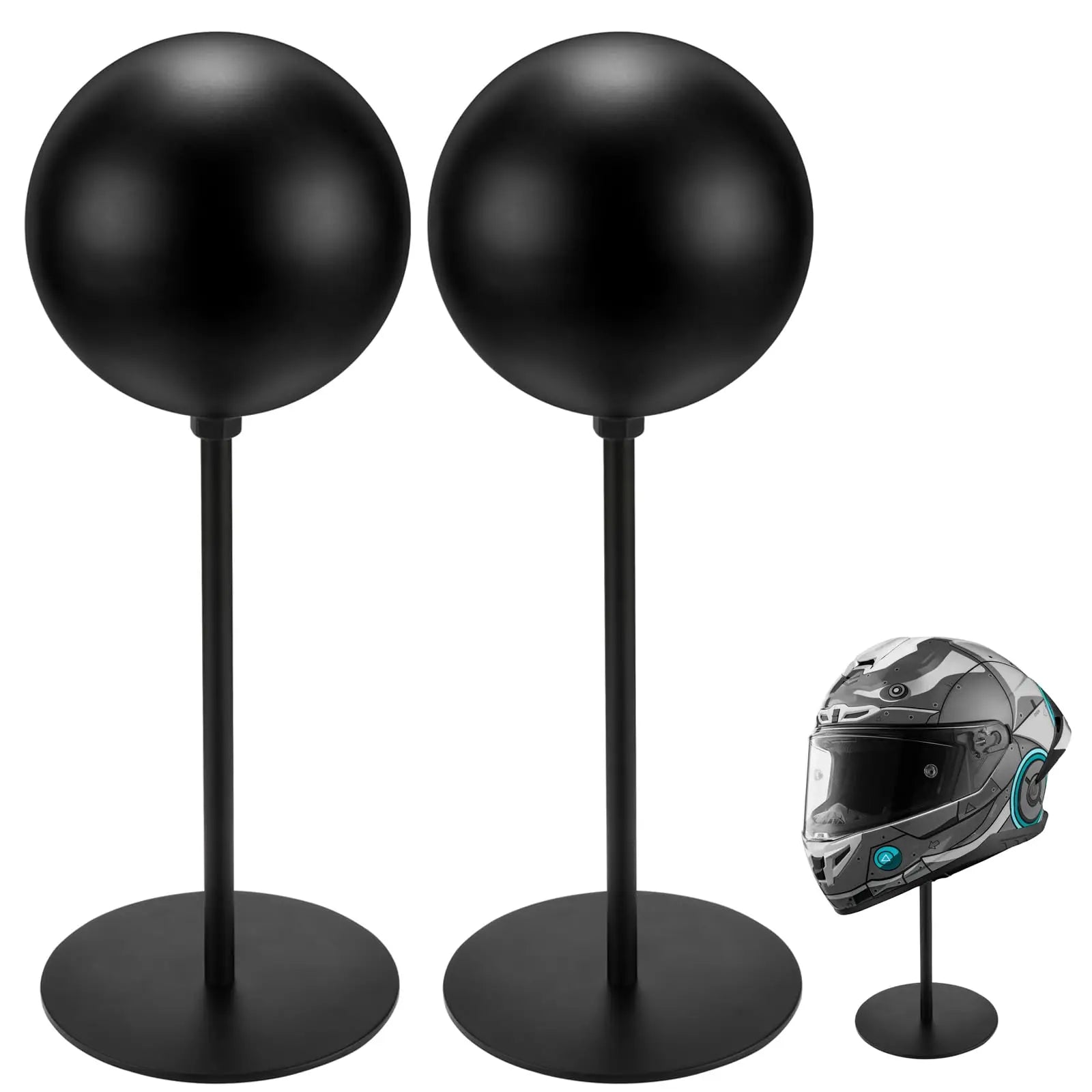 Helmet Stand, Motorcycle Helmet Display Stand Wall Mounted Rotatable Hat Stand, Hard hat, Handbag Storage Display Stand RISE DEFENSE SYSTEMS.AI PRODUCTS