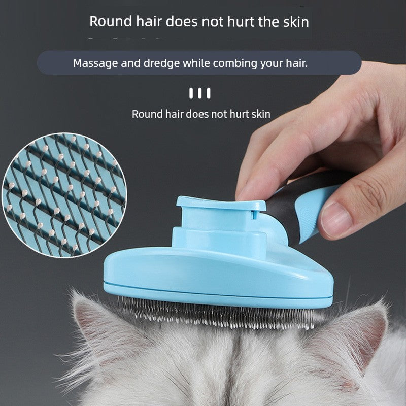 Cat Comb Floating Hair Comb Hair Brush Dog Hair Removal Cat Petting Handy Gadget Cleaning Long Hair Special Pet Cat Supplies RISE DEFENSE SYSTEMS.AI PRODUCTS
