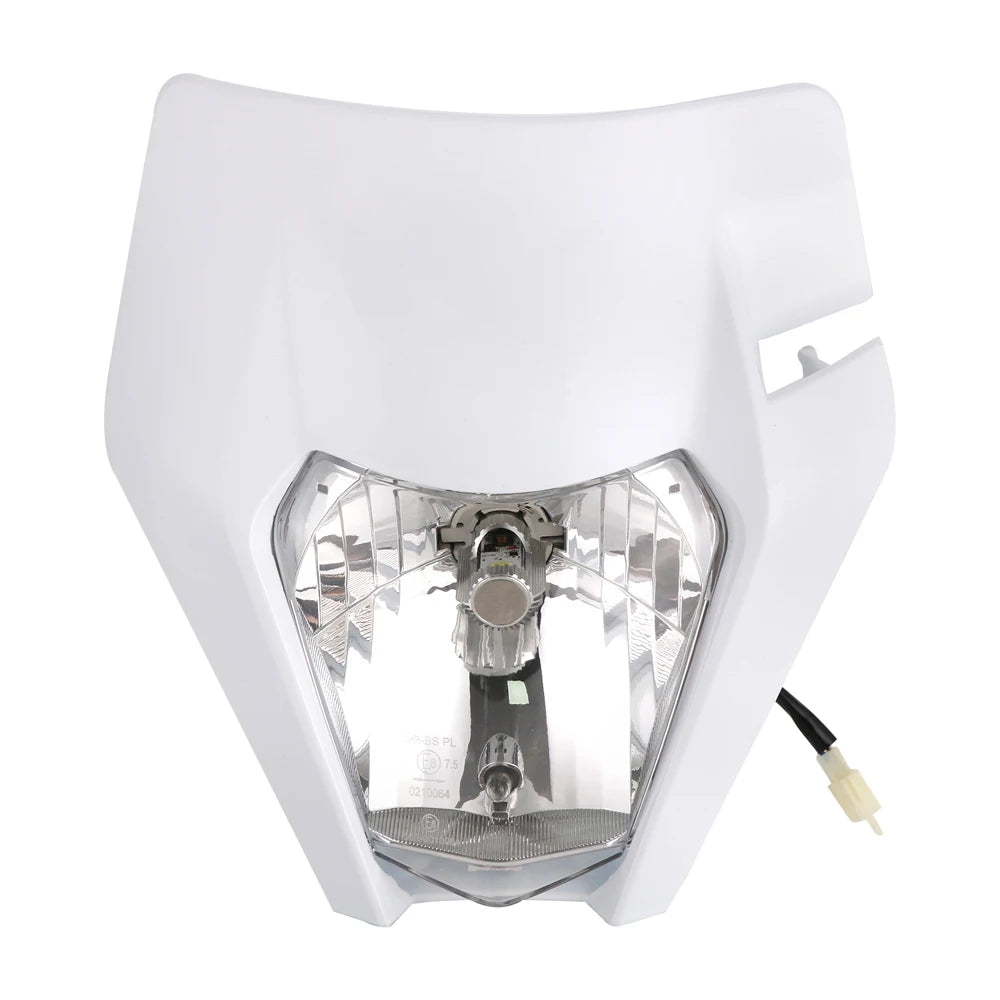 New 2017 Motorcycle Supermoto Universal Headlamp Headlight Light For KTM EXC EXCF SXF SX XC XCW XCF XCFW 125 150 250 350 450 530 RISE DEFENSE SYSTEMS.AI PRODUCTS