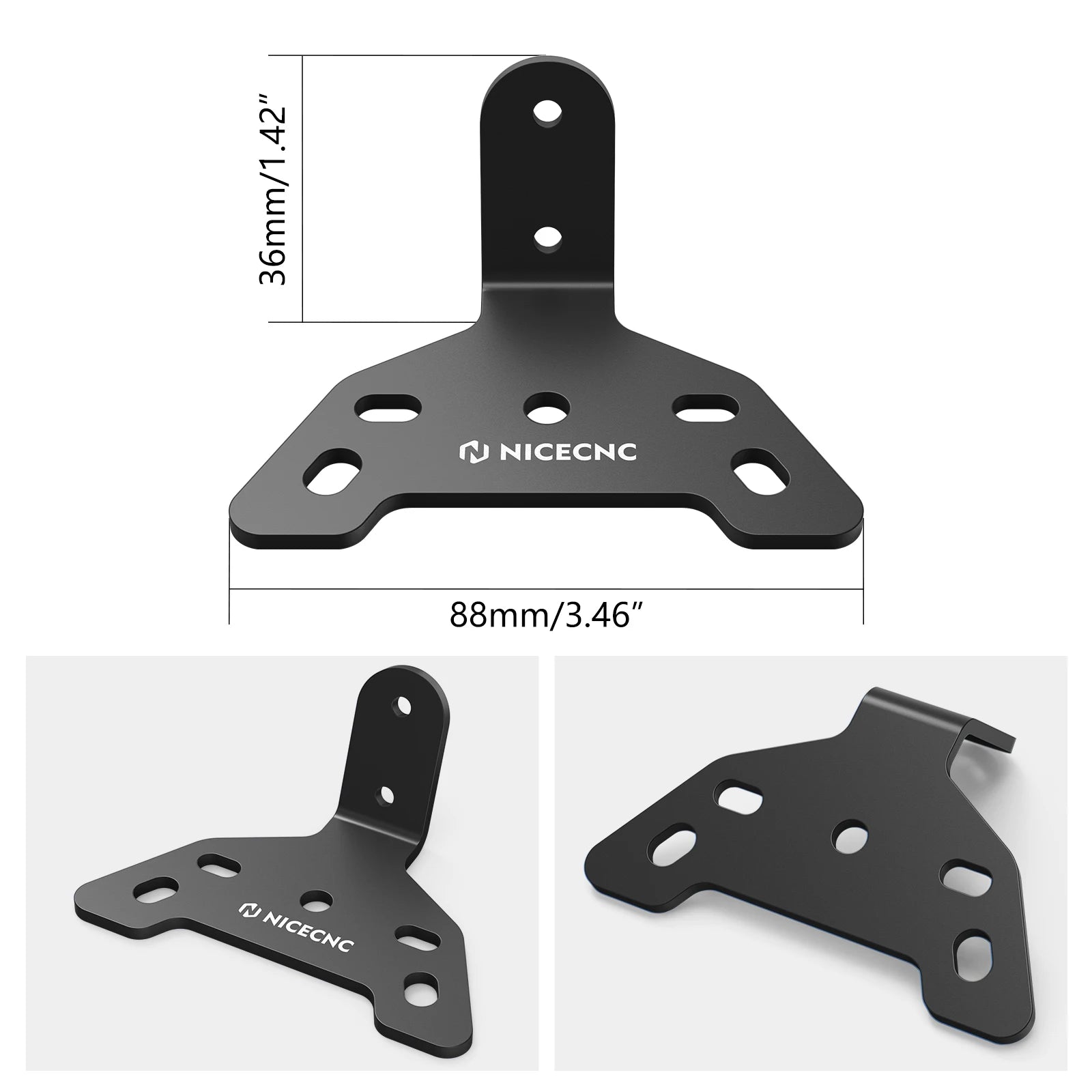 Tail Light Mounting Bracket Licence Plate Holder For SUR-RON Surron light bee X/ S/ L1E Segway X160 X260 Electric Dirt Bike 2024 RISE DEFENSE SYSTEMS.AI PRODUCTS