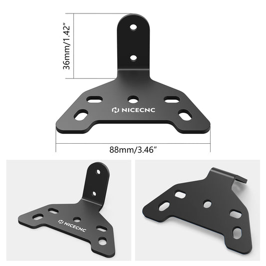 Tail Light Mounting Bracket Licence Plate Holder For SUR-RON Surron light bee X/ S/ L1E Segway X160 X260 Electric Dirt Bike 2024 RISE DEFENSE SYSTEMS.AI PRODUCTS